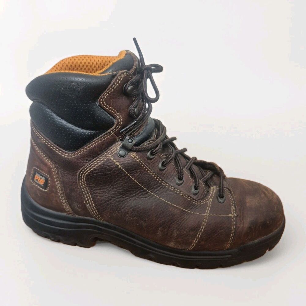 Timberland PRO TiTAN 6" Alloy Safety Toe Mens Work Boots Size 10.5W Style 26063